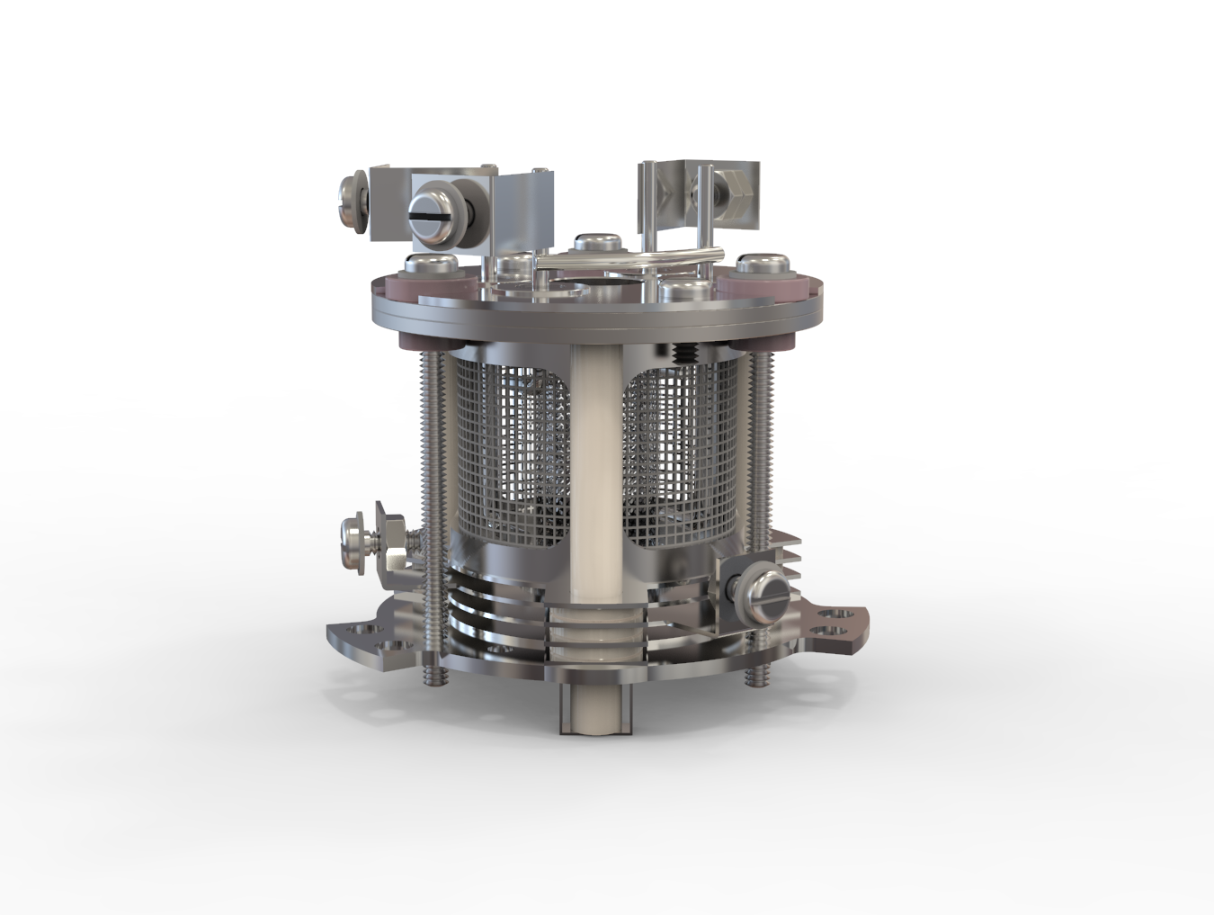 RGA vacuum fired ion source